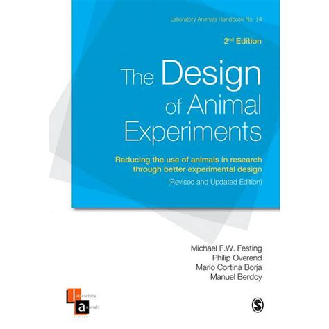 Laboratory Animal Handbooks The Design Of Animal Experiments