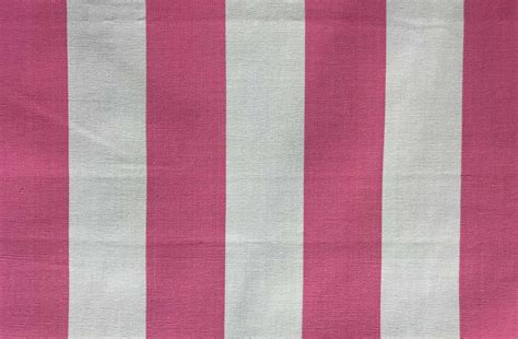 Pink White Striped Fabric Pink Stripe Cotton Fabrics The Stripes