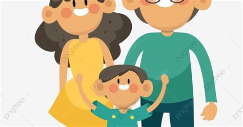 Ibu Bapa Kartun Gambar Paging Tangan Ibu Bapa Aktiviti Keluarga
