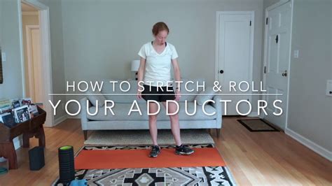 How To Stretch And Roll Your Adductors Youtube