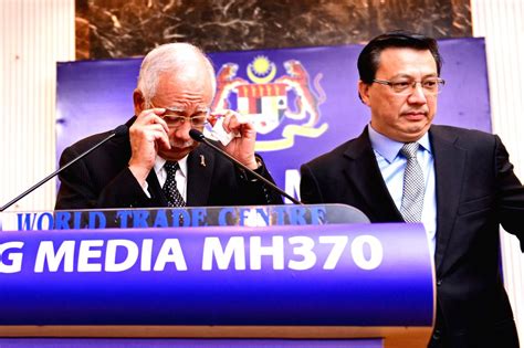 Press conference mh17 by malaysia prime minister datuk seri najib razak. MALAYSIA-KUALA LUMPUR-PM-MH 370 FLIGHT-PRESS CONFERENCE