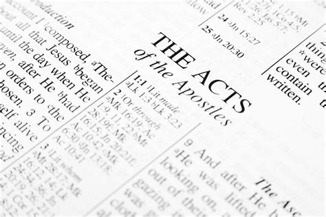 Understanding The Book Of Acts In The Bible