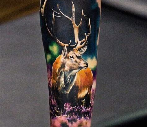 45 Cute Inspiring And Beautiful Deer Tattoo Designs Petpress Doe