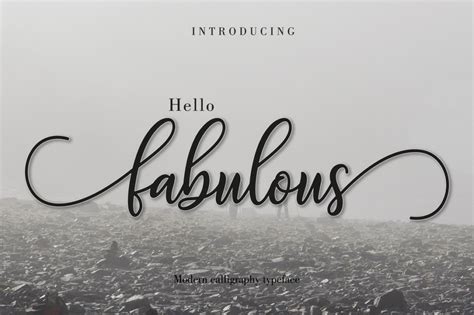 Fabulous Script Font By Amarlettering · Creative Fabrica