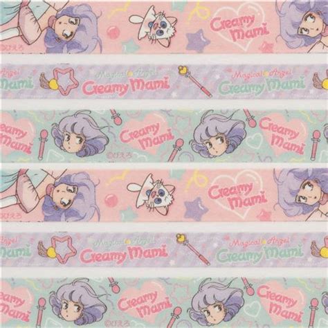 colorful creamy mami washi tape deco tape set 3pcs shinzi katoh modes4u