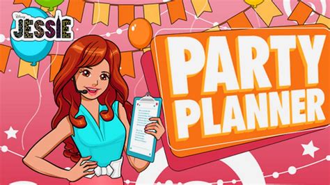Disney Series Jessie Party Planner Game For Kids Youtube