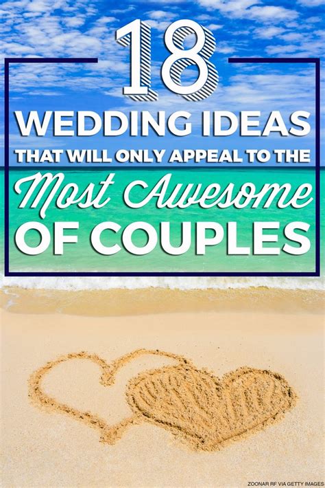 18 Wedding Ideas That Will Only Appeal To The Most Awesome Of Couples