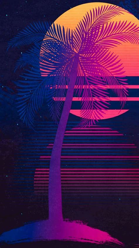 Phone Synthwave Wallpapers Wallpaper Cave