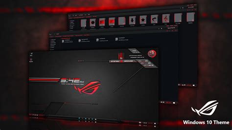 The Best Windows 10 Gaming Theme Asus Gaming Theme For Windows 10