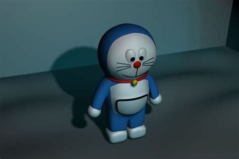 Doraemon 3d Model Game Ready Max