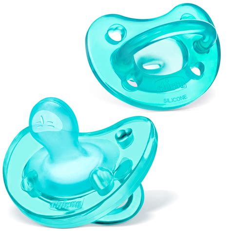 Physioforma Soft Silicone Pacifier Teal 0 6m 2pc