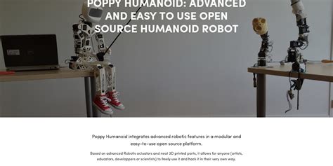 Poppy Humanoid Product Information Latest Updates And Reviews 2024