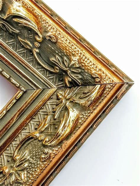 100 Ft Ornate Gold Picture Frame Moulding For Making Frames Wood Antique Gold Length