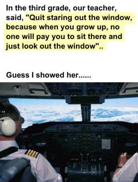 Funny Kid Plane Pilot Window Funny Pictures Pilot Humor Humor