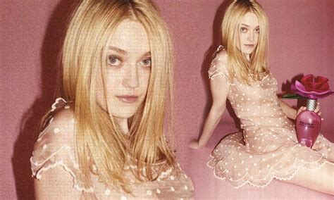 Dakota Fanning S Sexually Provocative Perfume Ad Banned Daily Mail Online