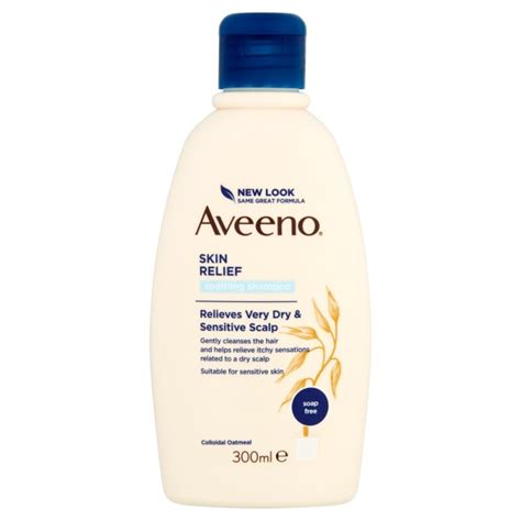 Buy Aveeno Soothing Shampoo With Natural Colloidal Oatmeal 300ml