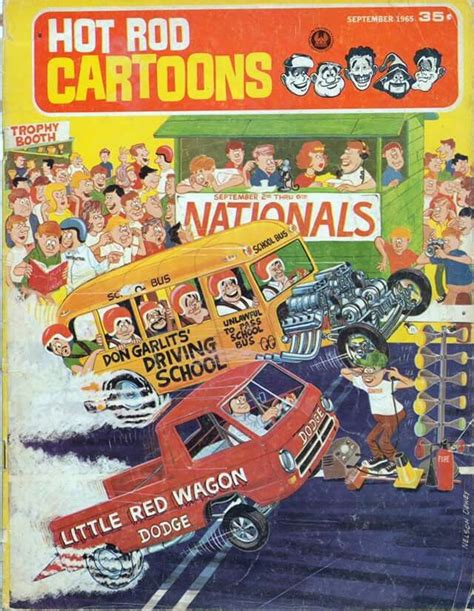Pin By Erik Hotfootgt On 1960s Car Magazines Cartoons Magazine Art