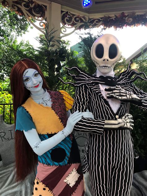 Jack And Sally Scary Halloween Party Jack And Sally Costumes Scary