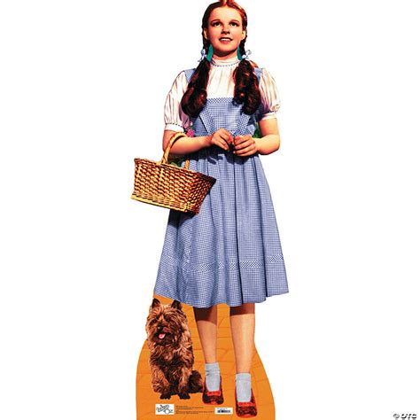 Dorothy And Toto Wizard Of Oz Cardboard Stand Up Discontinued