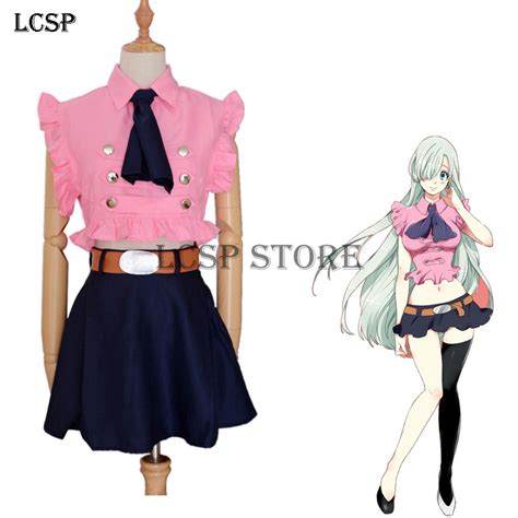 Lcsp The Seven Deadly Sins Elizabeth Liones Cosplay Costume Japanese