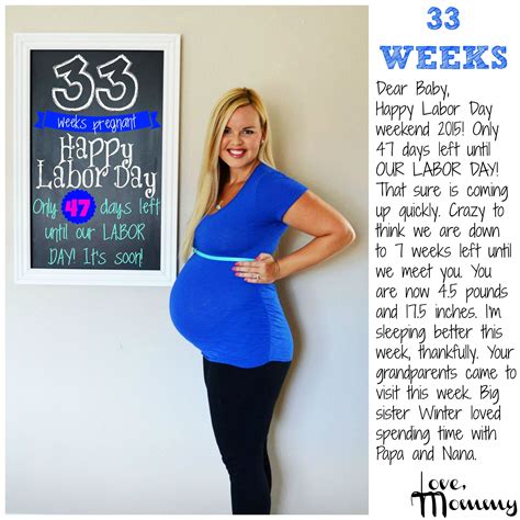 Baby 2 Bump Report 33 Weeks Baby Lute X3