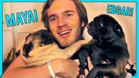 Edgar And Maya Lick Pewdiepies Face Short Cute And Funny Youtube