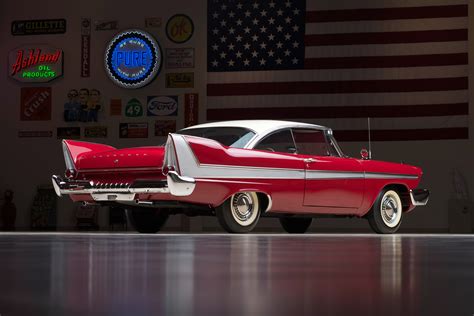 1958 Plymouth Fury Sport Coupe 2 3 Retro Luxury Wallpaper 4096x2734