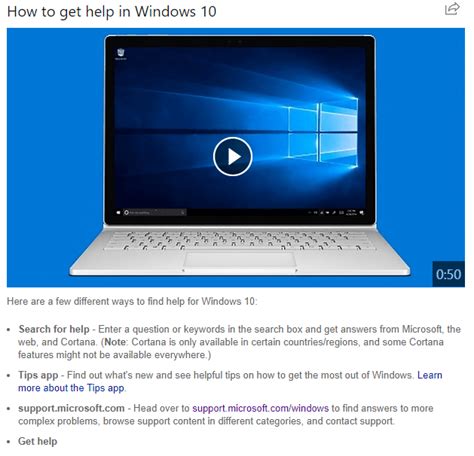 How To Get Help In Windows 10 Get Rid Of This Search Pop