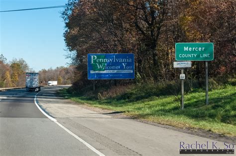 Pennsylvania Welcome Sign I 80 My Journey Continues East Flickr