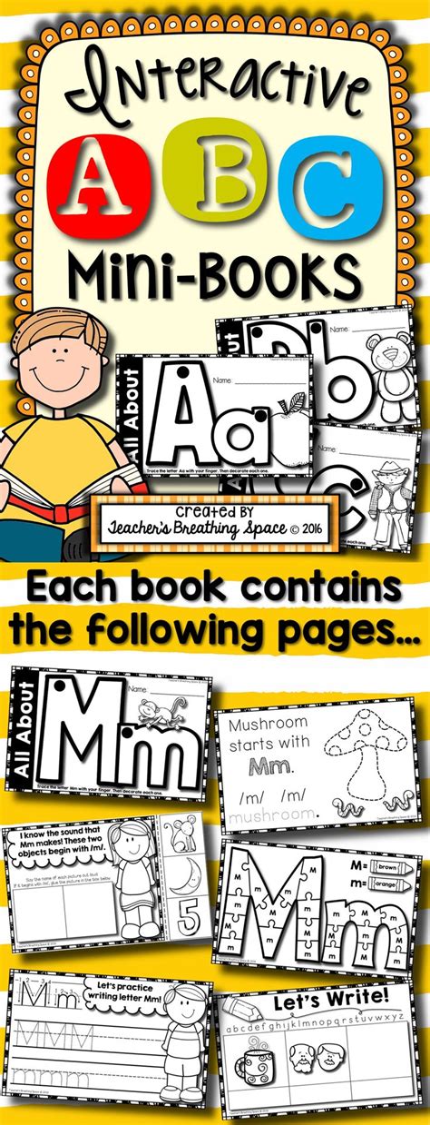 If printer resolution is high enough, the mini book pages can be reduced to then they can be inserted into a mini photo album. Alphabet Books --- Interactive ABC Mini-Books for Every ...
