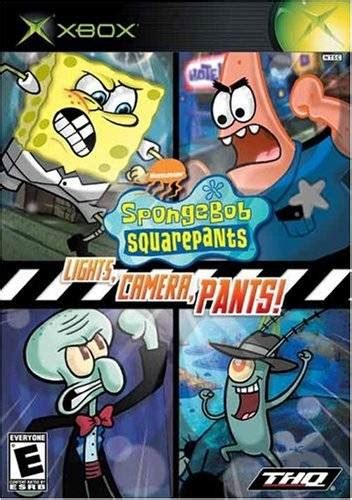 Spongebob Squarepants Lights Camera Pants Xbox
