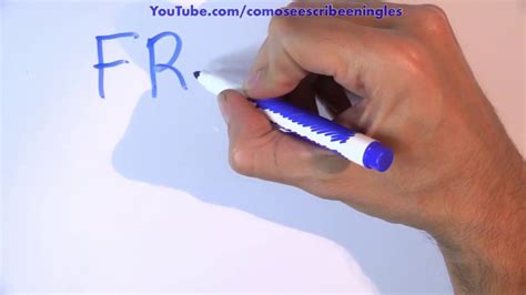 Cómo Se Escribe Francia En Inglés Youtube