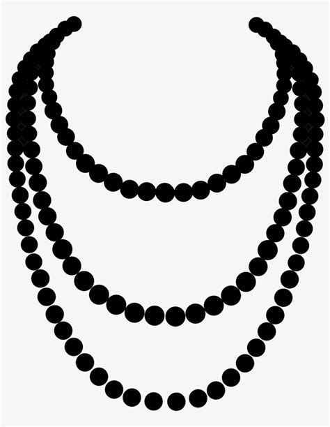 Png File Svg Pearl Necklace Vector Png Image Transparent Png Free