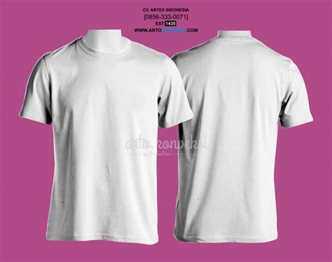 Detail Mentahan Kaos Polos Putih Koleksi Nomer 25