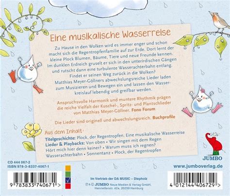 Check spelling or type a new query. Plock,Der Regentropfen.Eine Musikalische Wasserr von ...