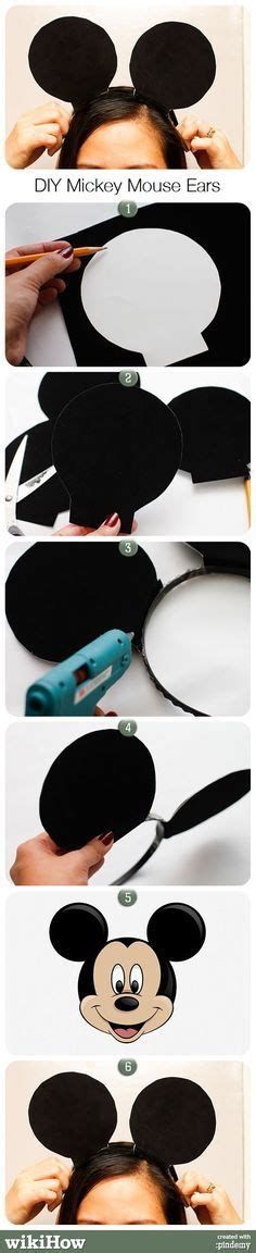 Maybe you would like to learn more about one of these? Pin by wikiHow on mi | Diy mickey mouse ears, Mickey ...