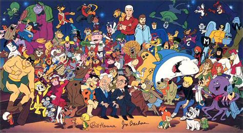 Super Powered Hanna Barbera Cartoon Characters