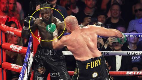 New Theory Over Tyson Furys Gloves In Deontay Wilder Bout Yahoo Sport