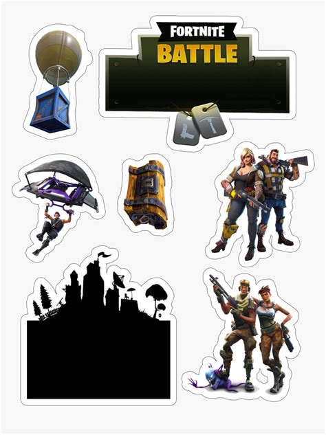 Free Printable Fortnite Cake Toppers Printable Word Searches