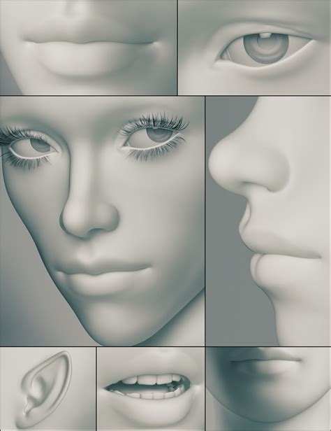 Genesis 3 Female Head Morphs Daz 3d