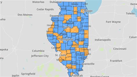 30 Illinois Counties At Coronavirus Warning Level Wics