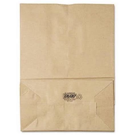 General 16 Bbl Paper Grocery Bag 75lb Kraft Standard 12 X 7 X 17 400
