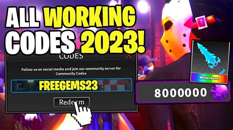 New All Working Codes For Survive The Killer In December 2023 Roblox