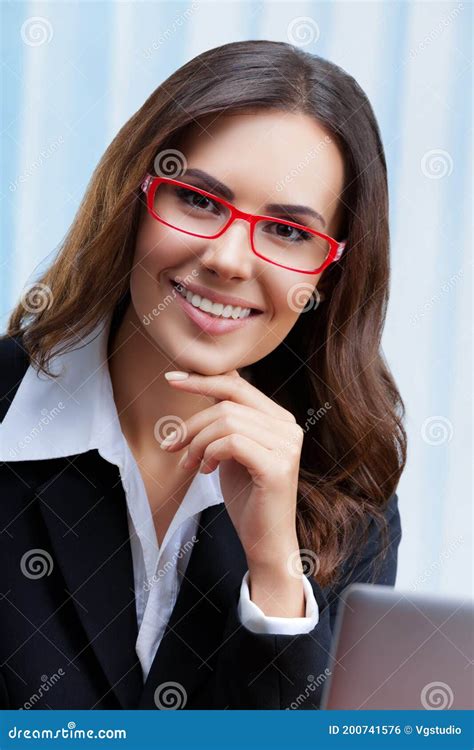 Businesswoman Working At Office Success In Business Job And Education