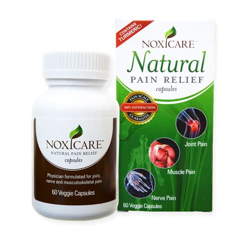 Noxicare Natural Pain Relief Capsules 60 Ct