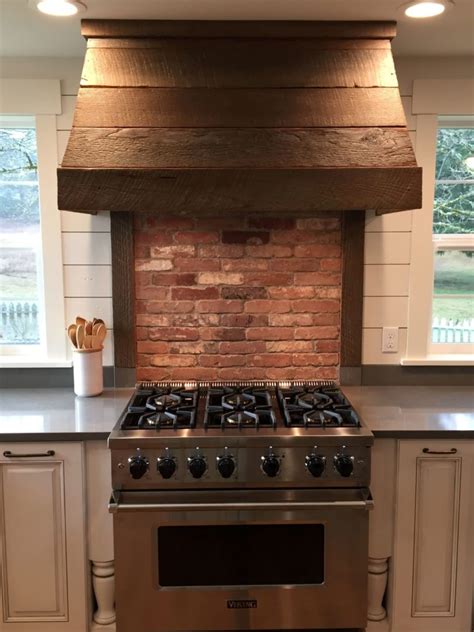 While a backsplash certainly has useful applications, it can also add a decorative element with colorful designs and. Reclaimed Thin Brick - Wall Veneer | Stone Farm