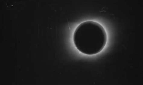 Esta Es La Primera Grabación De Un Eclipse Solar Y Fue Captado En 1900