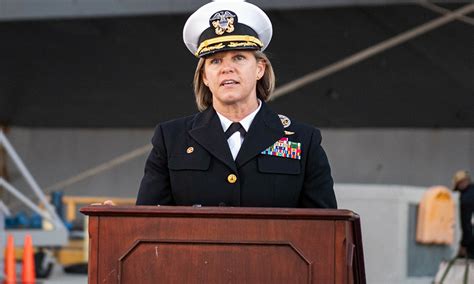 uss abraham lincoln deploys with first female commander flying magazine