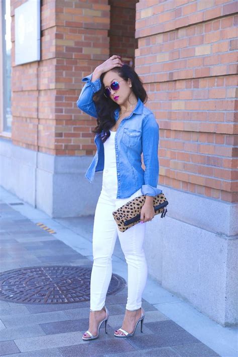 20 White Jeans Spring Outfits To Get Inspired Styleoholic