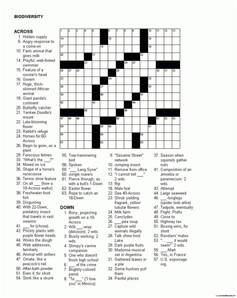 These are our 7 printable crossword puzzles for today. 6 Best Images of Sport Crossword Printable - Printable Sports Crossword Puzzles, Easy Sports ...